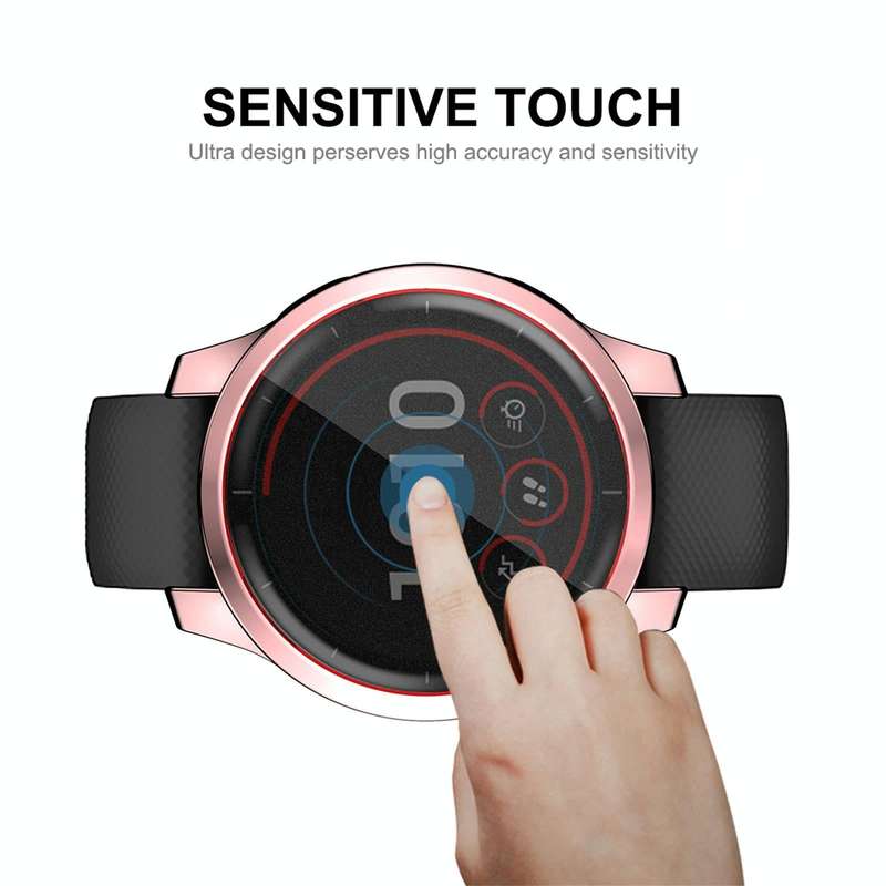 For Garmin Venu 2 45mm / Vivoactive 4 45mm ENKAY Hat-Prince Full Coverage Electroplate TPU Soft C...