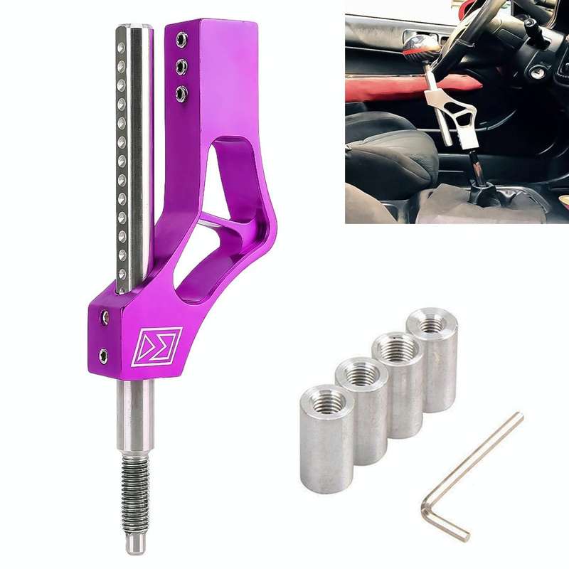 Car Modification Heightening Gear Shifter Extension Rod Adjustable Height Adjuster Lever Shift Le...