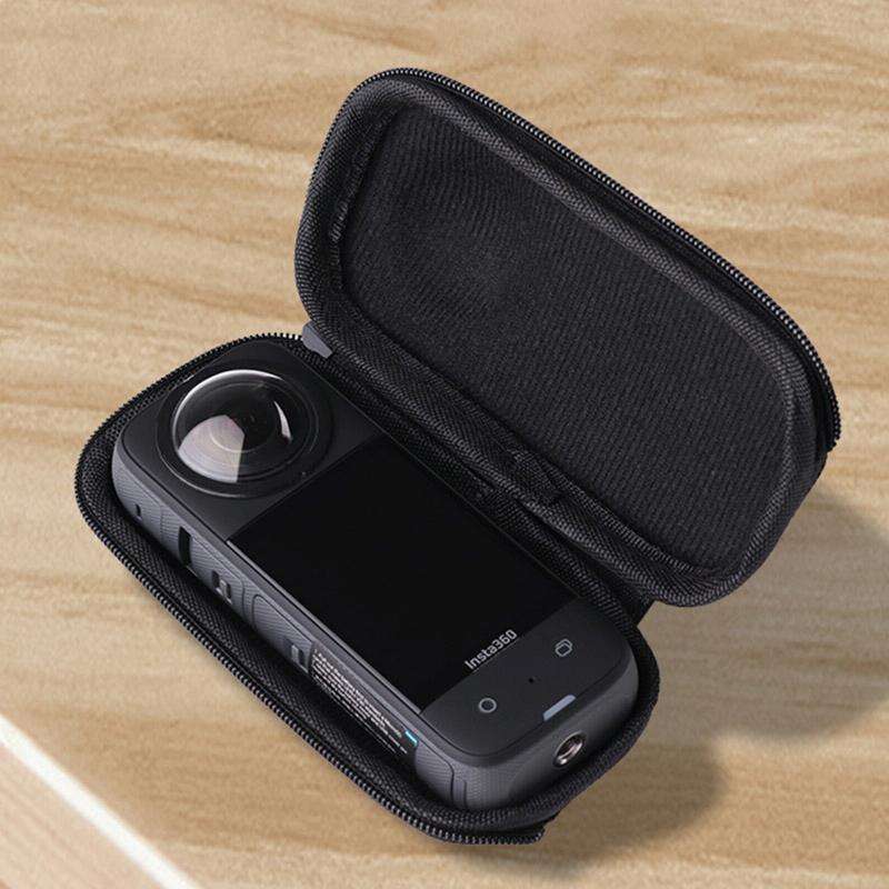 For Insta360 X3 / ONE X2 Camera Portable Case Box Storage Bag(Black)