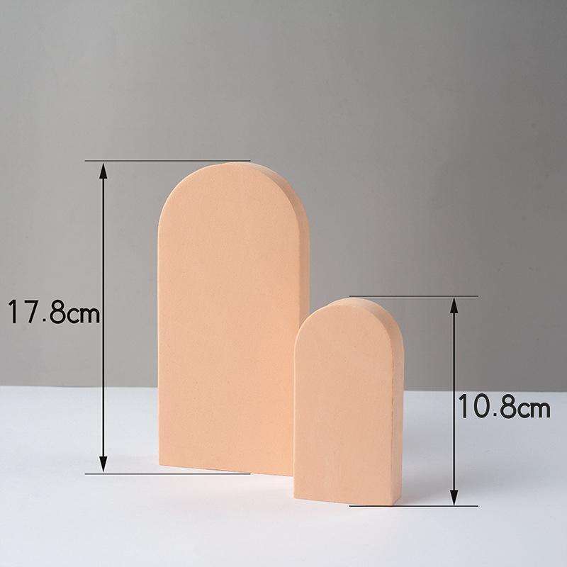 2 x Door Combo Kits Geometric Cube Solid Color Photography Photo Background Table Shooting Foam P...
