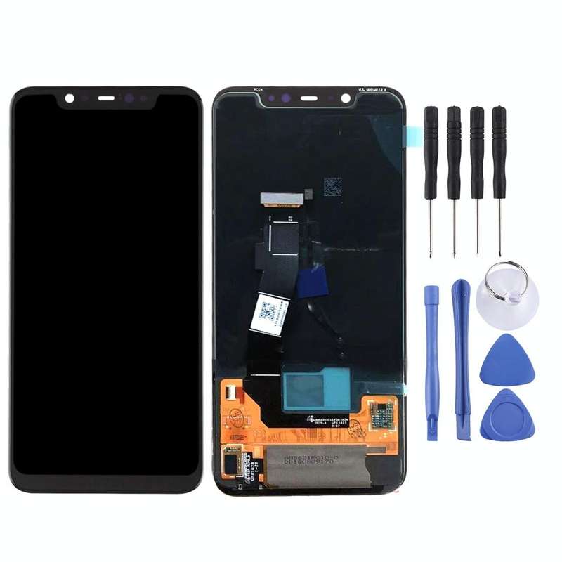 Original LCD Screen for Xiaomi Mi 8 Explorer with Digitizer Full Assembly(Black)
