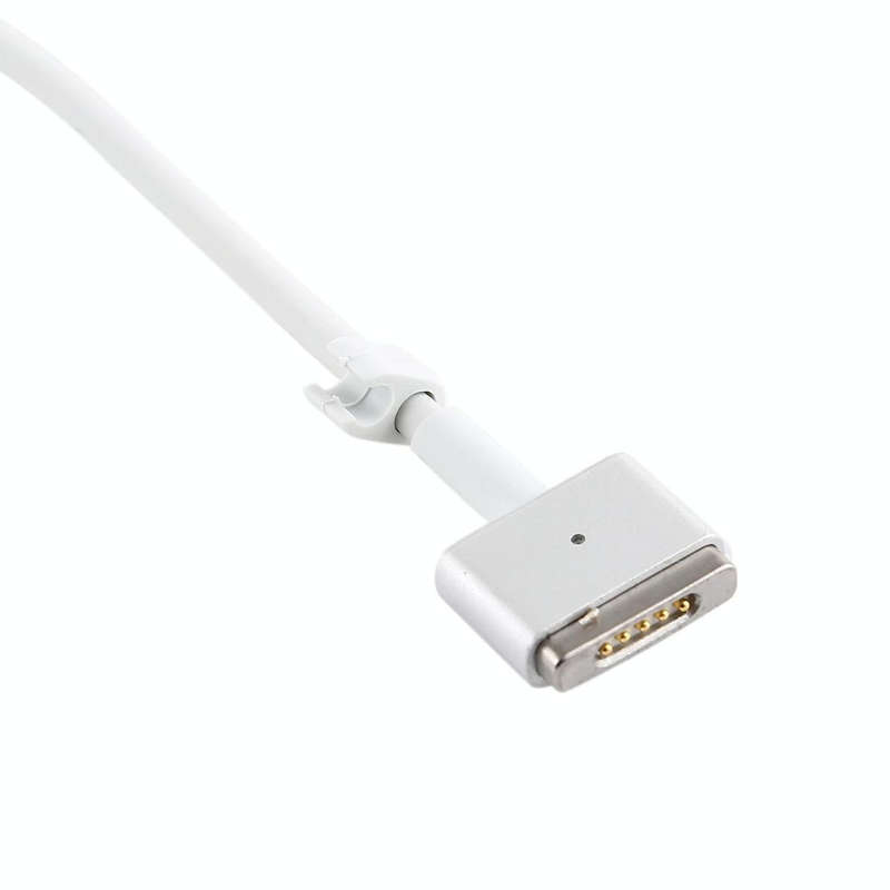 45W 60W 85W Power Adapter Charger T Tip Magnetic Cable for Apple Macbook(White)