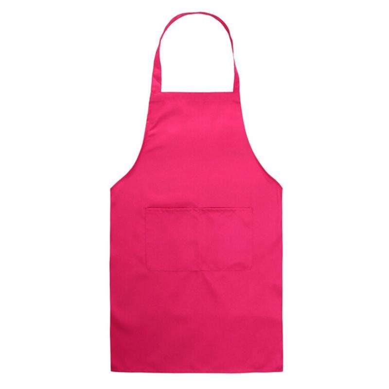 2PCS Kitchen Chef Aprons Cooking Baking Apron With Pockets(Yellow)