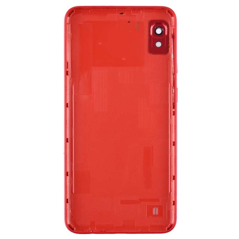 For Galaxy A10 SM-A105F/DS, SM-A105G/DS Battery Back Cover with Camera Lens & Side Keys (Red)