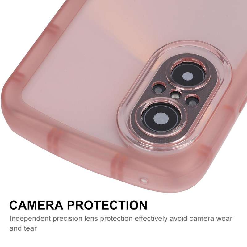 For Huawei Nova 9 SE / Honor 50 SE ENKAY Translucent Matte TPU Shockproof Phone Case(Pink)