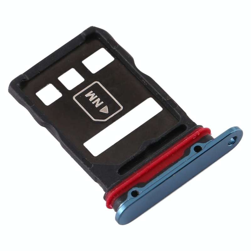 Original SIM Card Tray + NM Card Tray for Huawei Mate 30 Pro (Green)