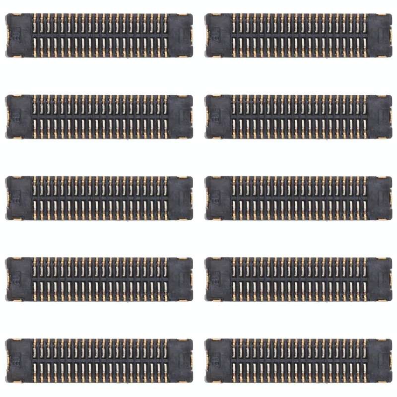 10pcs LCD Display FPC Connector On Motherboard For Xiaomi Mi 11 Lite 4G / Mi 11 Lite 5G / Mi 11 L...