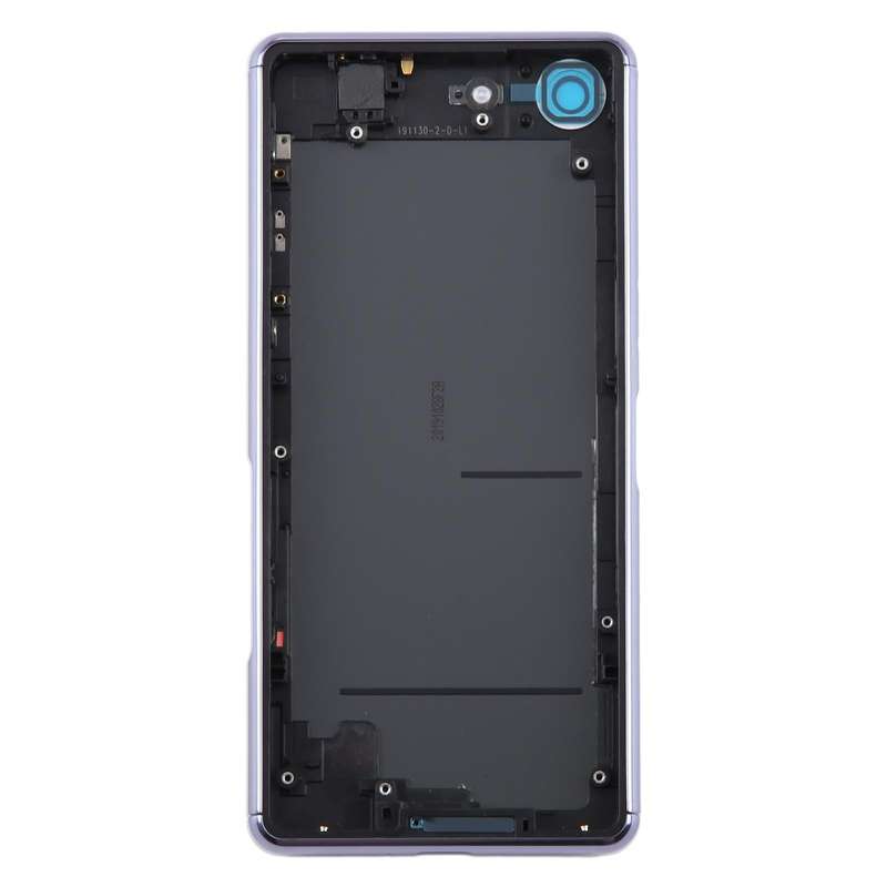 For Sony Xperia Ace Original Battery Back Cover with Camera Lens Cover(Purple)