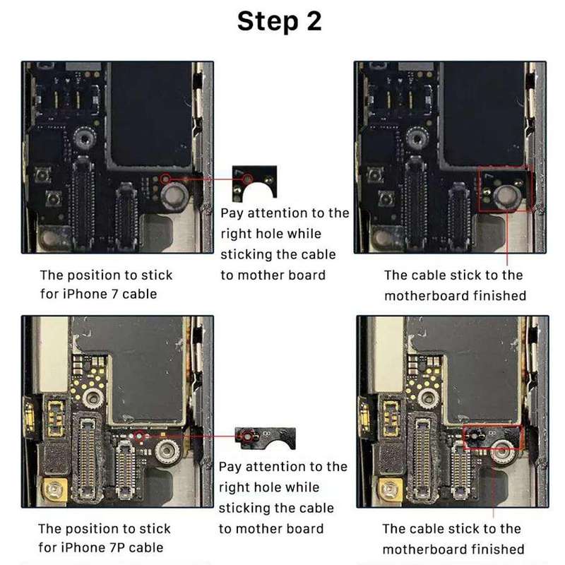New Design Home Button (2 nd ) with Flex Cable for iPhone 8 Plus / 7 Plus / 8 / 7(Silver)