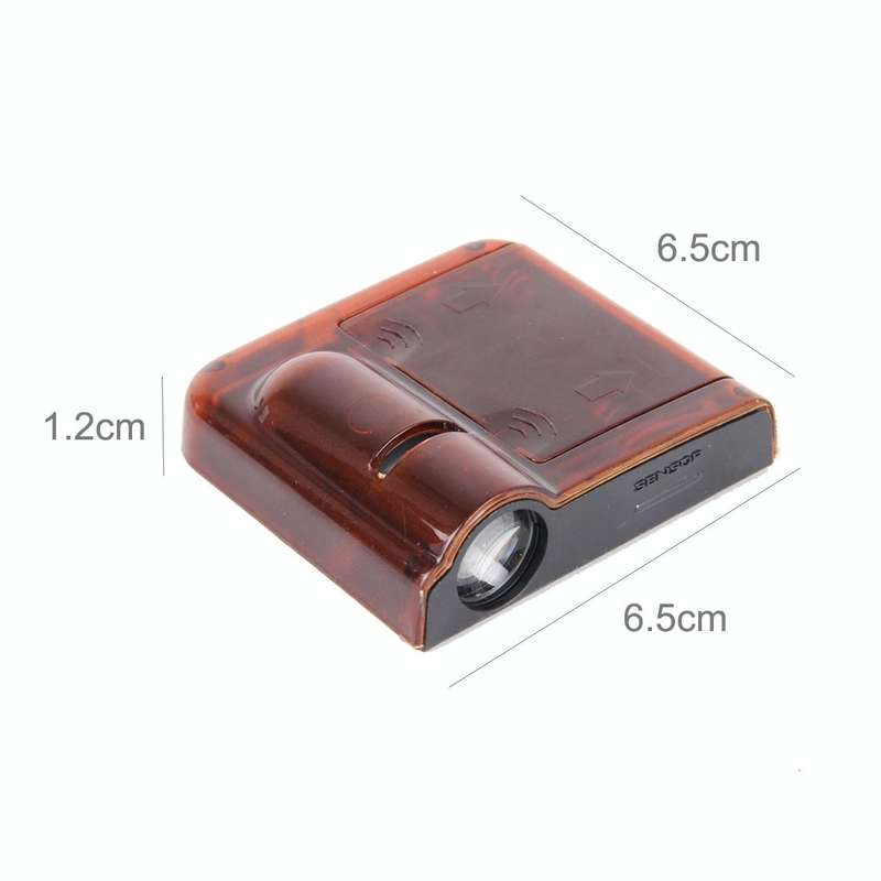 2 PCS LED Ghost Shadow Light, Car Door LED Laser Welcome Decorative Light, Display Logo for Audi ...