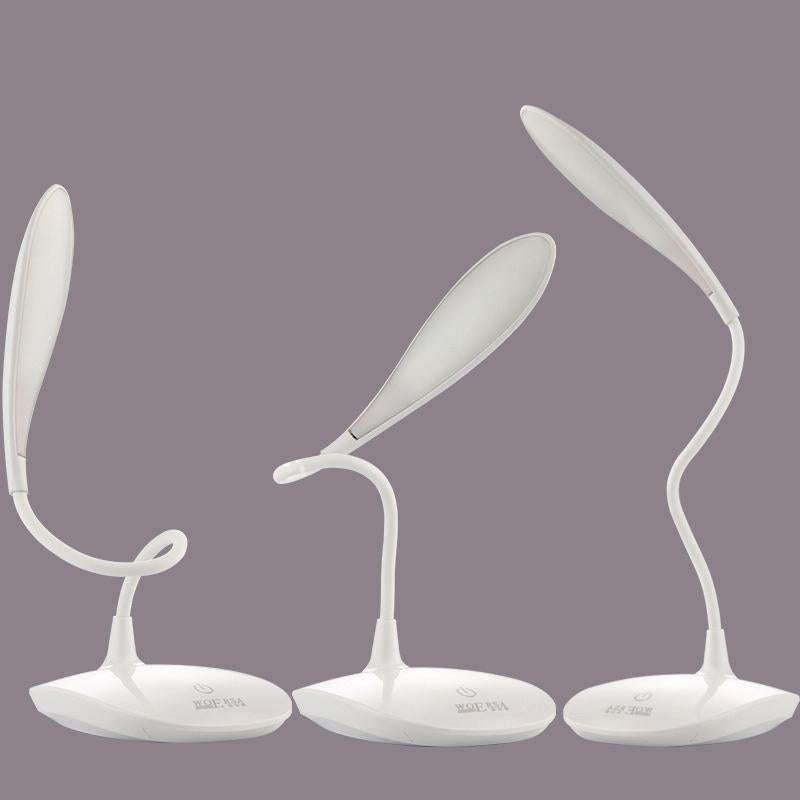 WS-601 USB Charging LED Reading Lamp Touch Dimming Bedroom Bedside Lamp, Size: 43x13.5cm(White)