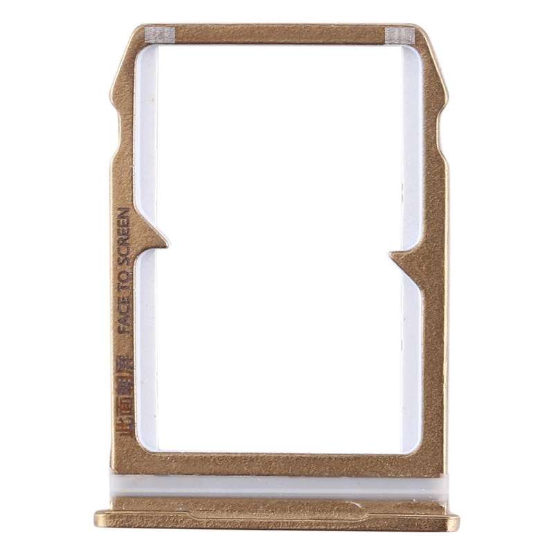 SIM Card Tray + SIM Card Tray for Xiaomi Mi 6(Gold)