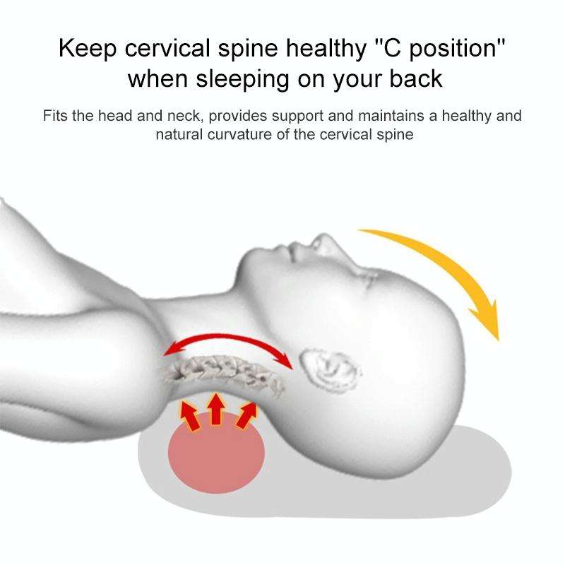 Butterfly Shape Memory Foam Snorked Pillow Slow Rebound Health Care Cervical Pillow, Dimensions: ...