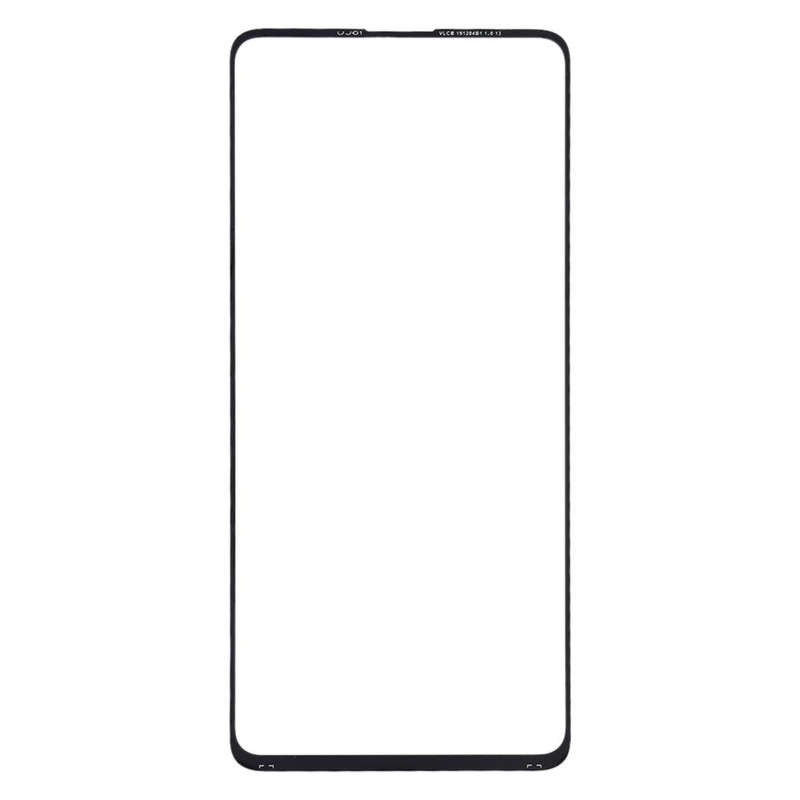 For Samsung Galaxy A51 Front Screen Outer Glass Lens (Black)