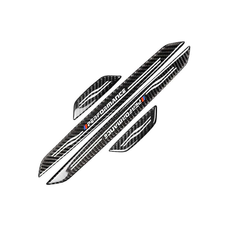 Carbon Fiber Car Door Threshold Decorative Sticker for BMW F30 2003-2018