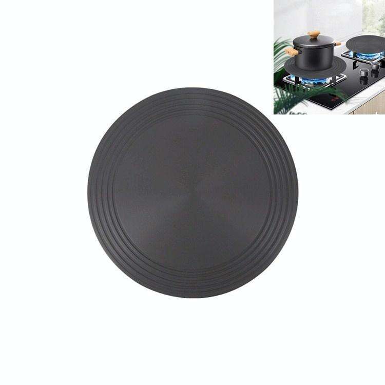 Gas Stove Heat-conducting Plate Kitchen Fast Defrosting Plate Pot Anti-burning Black Heat-conduct...