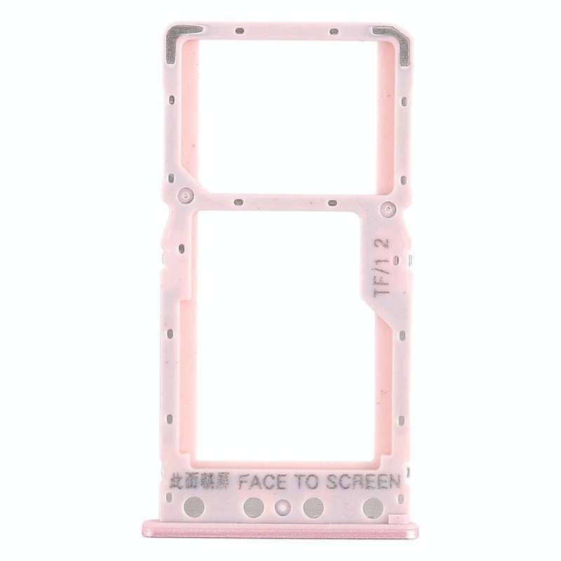 SIM Card Tray + SIM Card Tray / Micro SD Card Tray for Xiaomi Redmi 6 / Redmi 6A(Rose Gold)