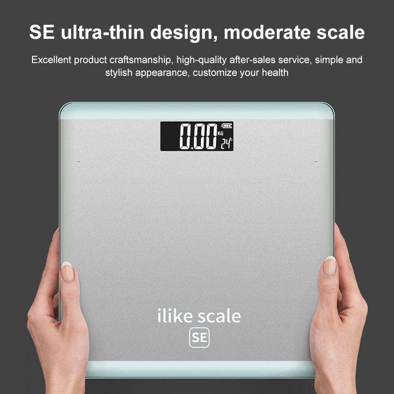 ISCALE SE Human Body Intelligent Electronic Scale Household Weight Scale Adult Body Fat Scale(Spa...
