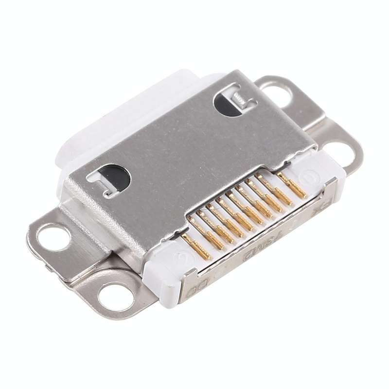 10 PCS Charging Port Connector for iPad Air 2(White)