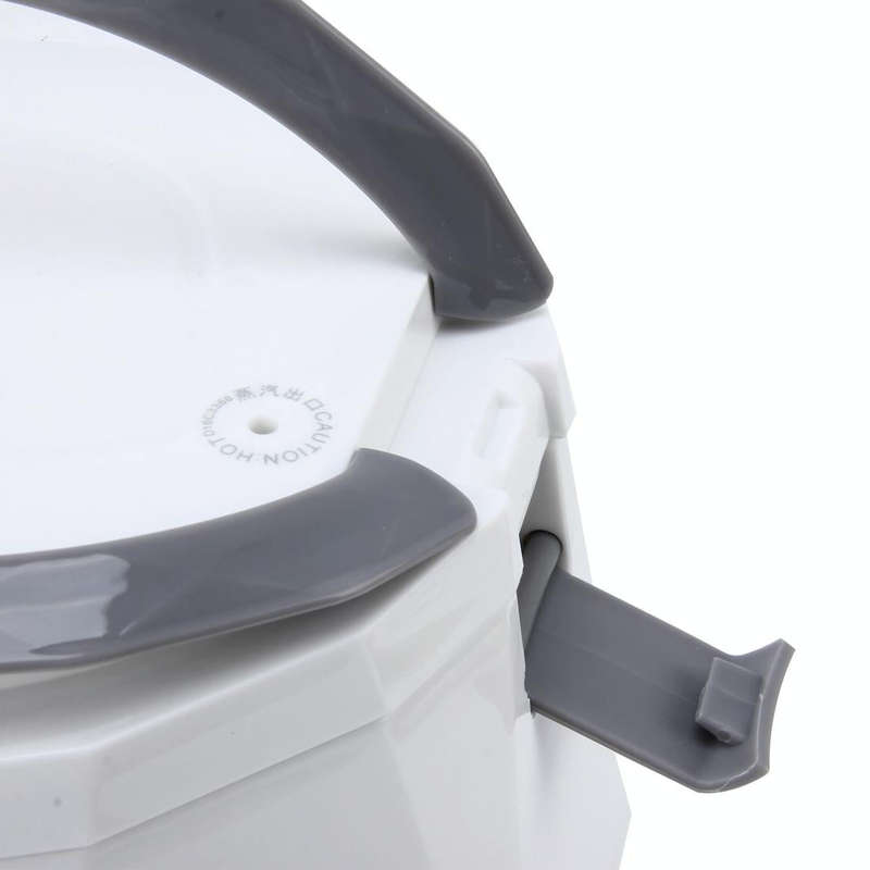 OUSHIBA Car Auto C3 Mini Multi-function Rice Cooker 12V 1.3L Volume for Rice Soup Noodles Vegetab...
