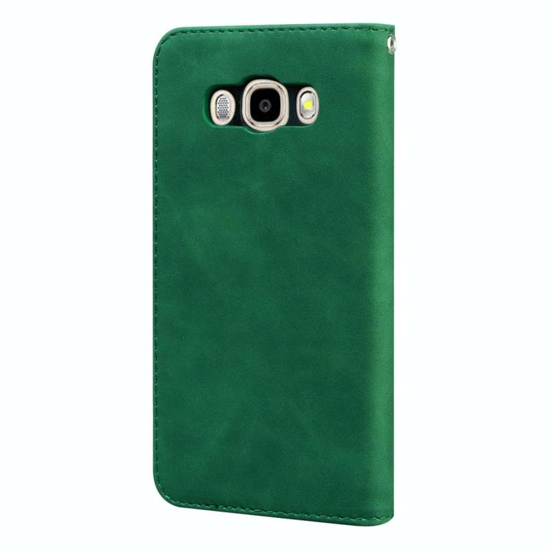 For Samsung Galaxy J5 (2016) / J510 Frosted Business Magnetic Horizontal Flip PU Leather Case wit...