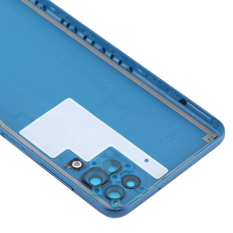 For Samsung Galaxy A12 Battery Back Cover (Blue)