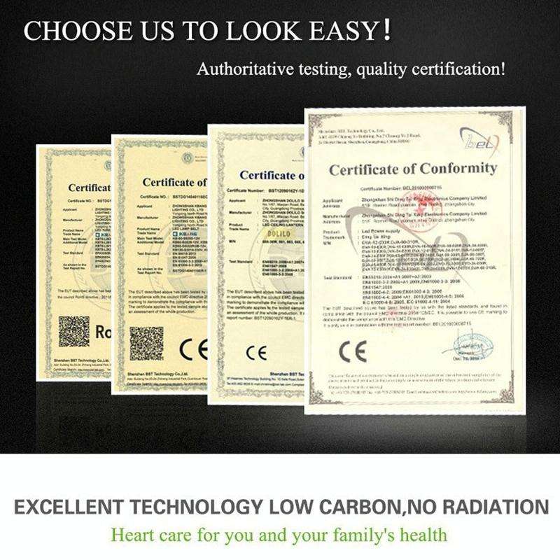 100W Waterproof LED Floodlight Lamp, 2 x 48 LED SMD 2835, Luminous Flux: > 8000LM, PF > 0.9, RA >...