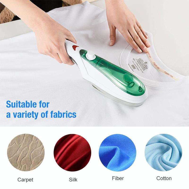Handheld Garment Steamer Brush Portable Clothes Steam Iron, AU Plug 220V(Blue)