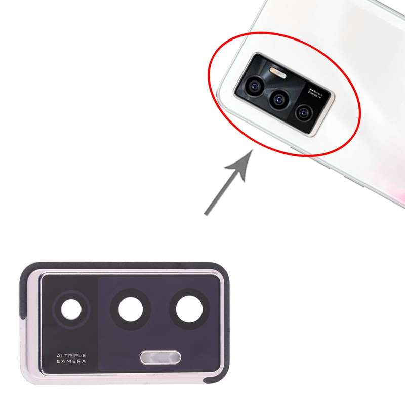 For Vivo S10e Back Camera Lens Frame (Gold)