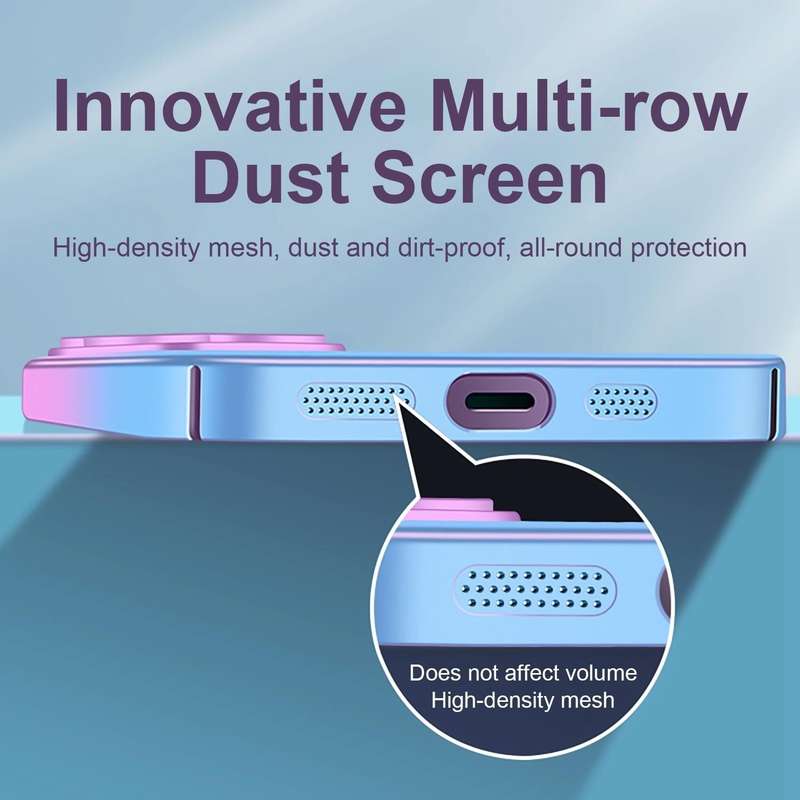 For iPhone 14 Plus Skin Feel Frosted Gradient Phone Case(Blue)