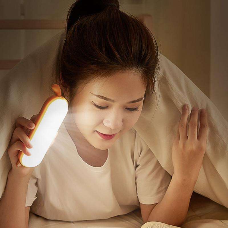 Small Fox 1200mAh Charging Type Student Eye Protection LED Energy-Saving Table Lamp Bedroom Bedsi...