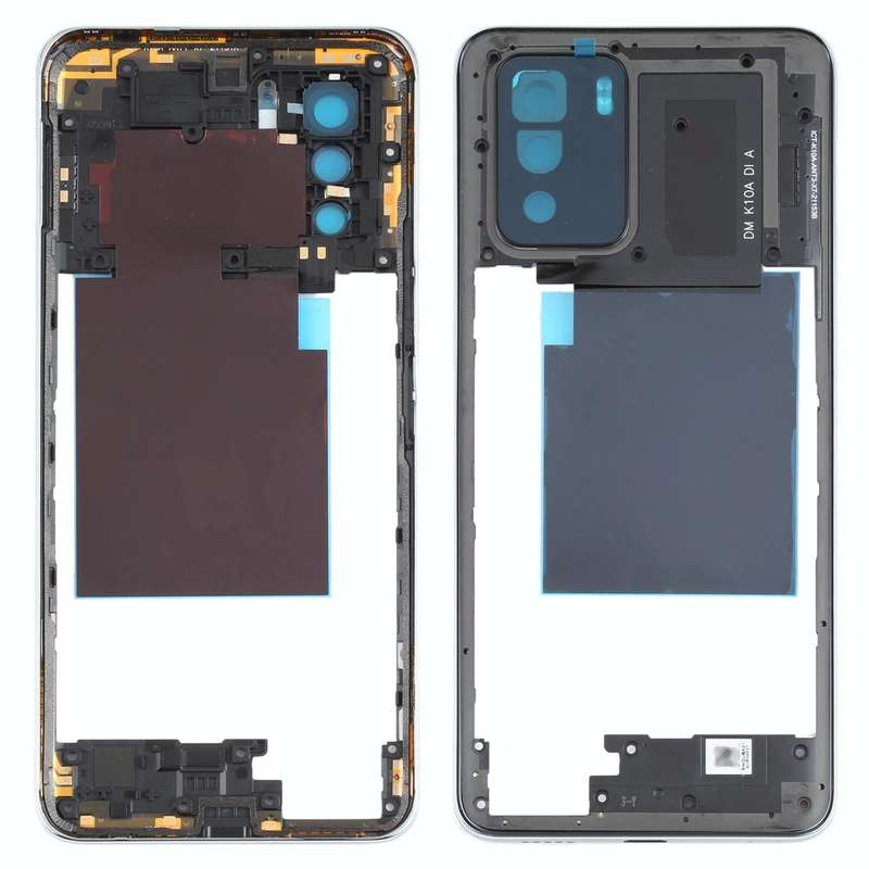 Middle Frame Bezel Plate for Xiaomi Redmi Note 10 Pro 5G (White)