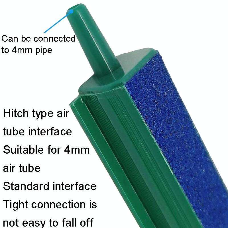 Single Head 18 inch Oxygenation Pump Aeration Tube Bubble Wall Fish Tank Decorative Air Strip Sto...