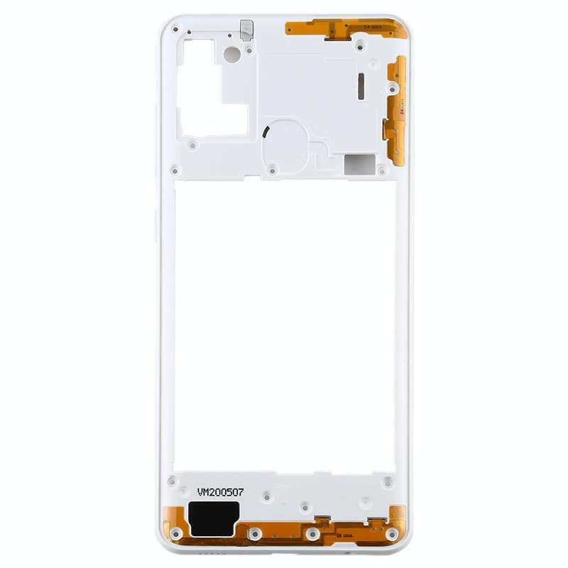 For Samsung Galaxy A21s  Middle Frame Bezel Plate (White)