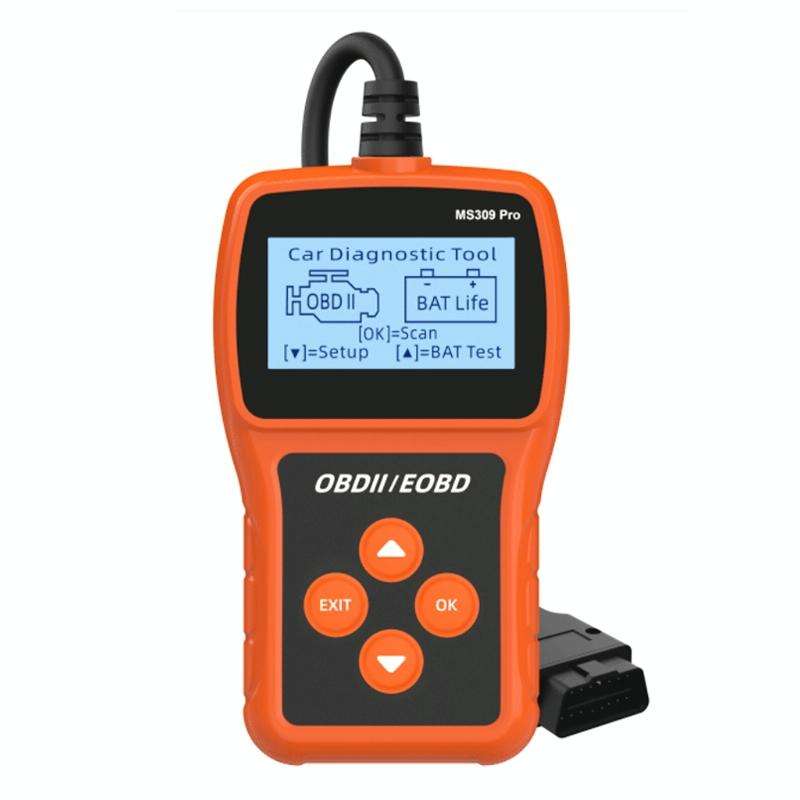 MS309 Pro Car Fault Detector OBD2 EOBD Scanner Code Reader