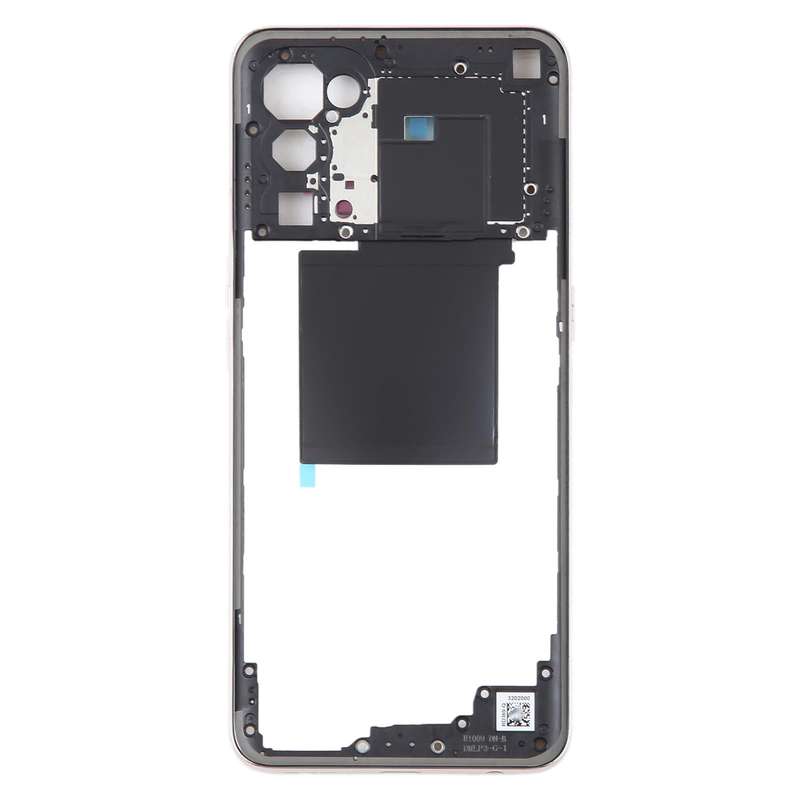 For OPPO Reno5 5G Original Middle Frame Bezel Plate (Gold)