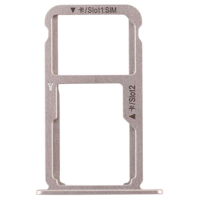 SIM Card Tray + SIM Card Tray / Micro SD Card for Huawei Honor 8 (Gold)