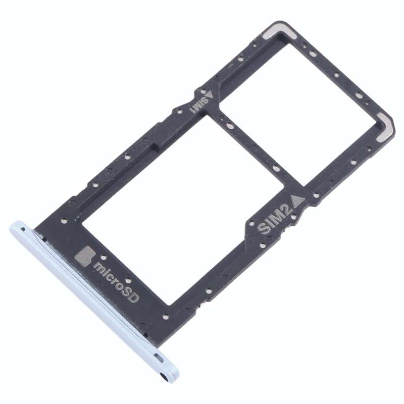 For HTC U20 5G Original SIM Card Tray + SIM / Micro SD Card Tray (White)