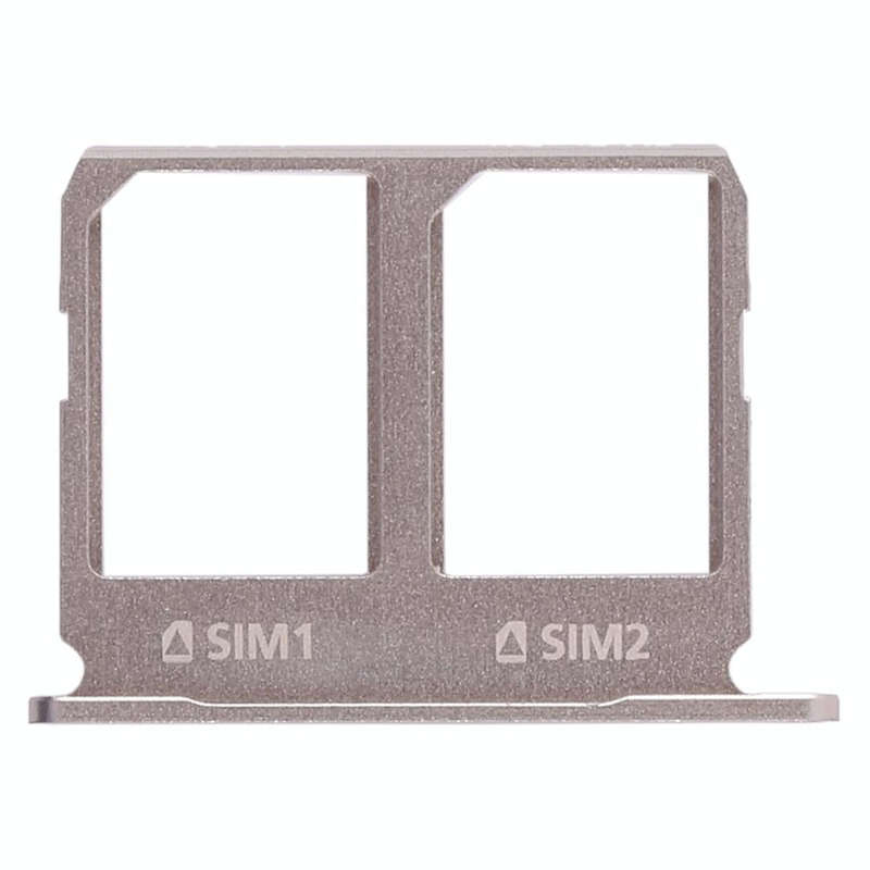 For Galaxy S6 2 SIM Card Tray (Gold)