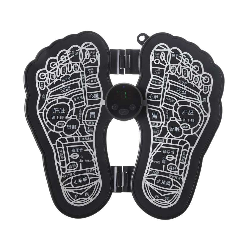 MLR-125 Mini Foot Massager Elderly Foot Foot Massager EMS Portable Pulse Home Foot Relaxing Massa...