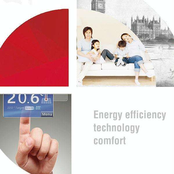 LCD Display Air Conditioning 2-Pipe Programmable Room Thermostat for Fan Coil Unit(White)