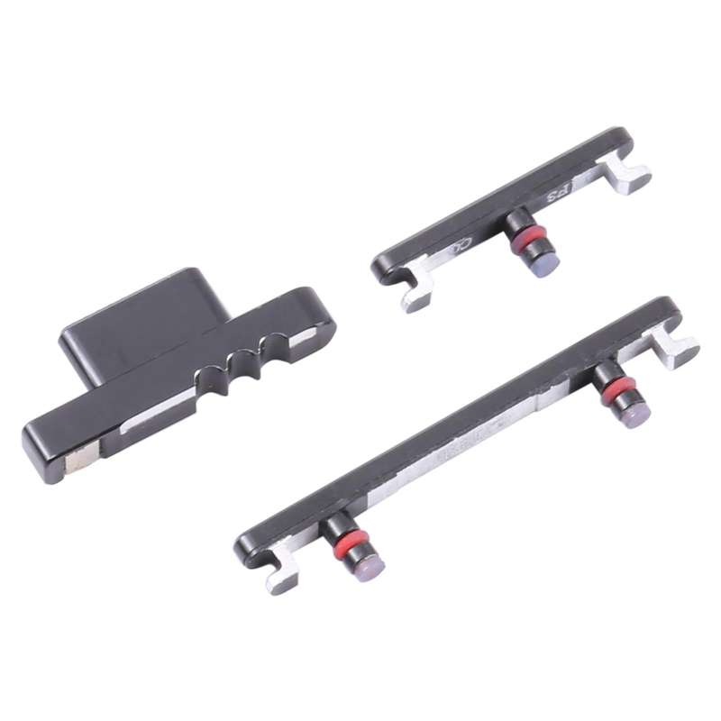 For OnePlus 9R Power Button + Volume Control Button(Black)
