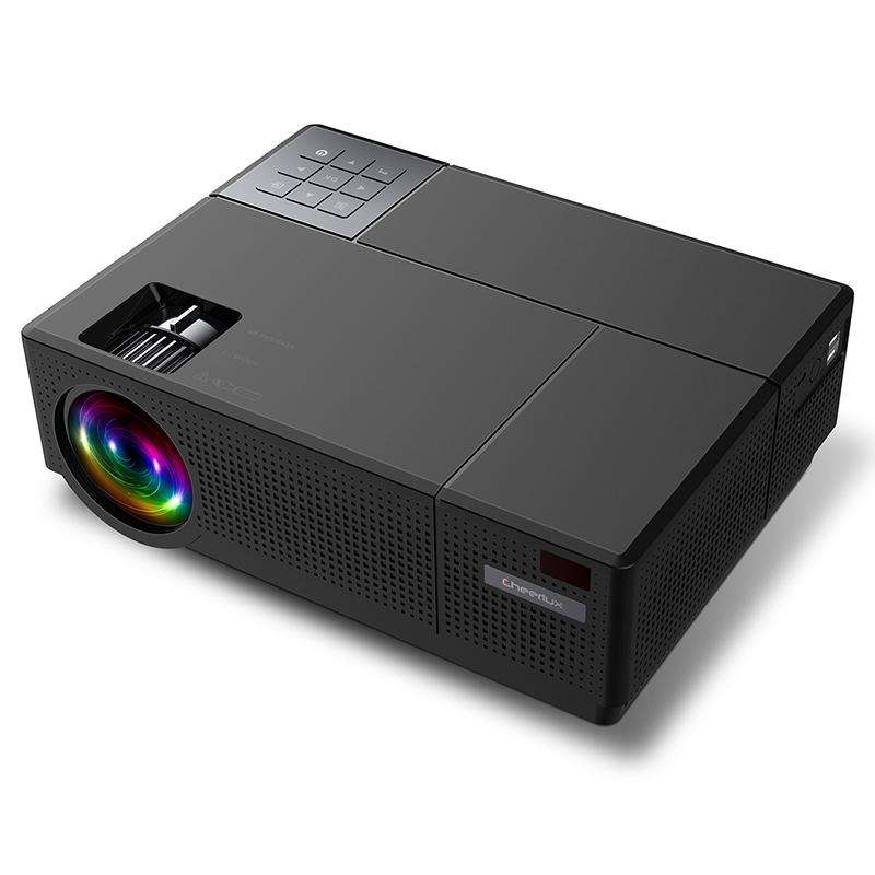 Cheerlux CL770 1920 x 1080P Full HD Smart Projector Android 9.0 1GB+8GB (Black)