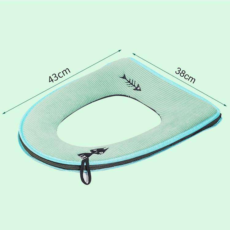 Washable Bathroom Toilet Seat Cover Warmer Soft Cushion Pad Closestool Lid Mat Household Products...