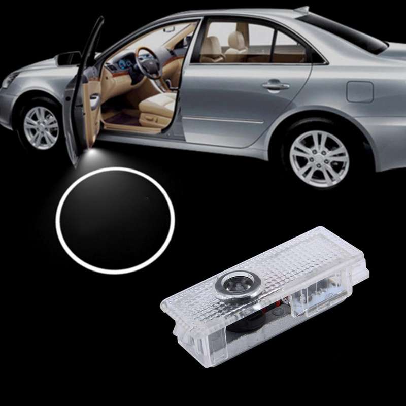 2 PCS LED Car Door Welcome Logo Car Brand 3D Shadow Light for 2011-2014 Version BMW Mini