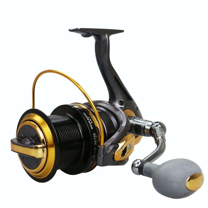 TF8000 Long-distance Casting Reel Large Gapless Sea Rod Fishing Reel Spinning Reel
