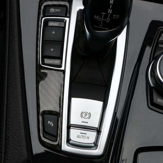 SRXTZM Parking Brake Switch P Button Cover ABS Chrome for BMW F10 F07 F01 X3 F25 X4 F26 F11 F06 X...