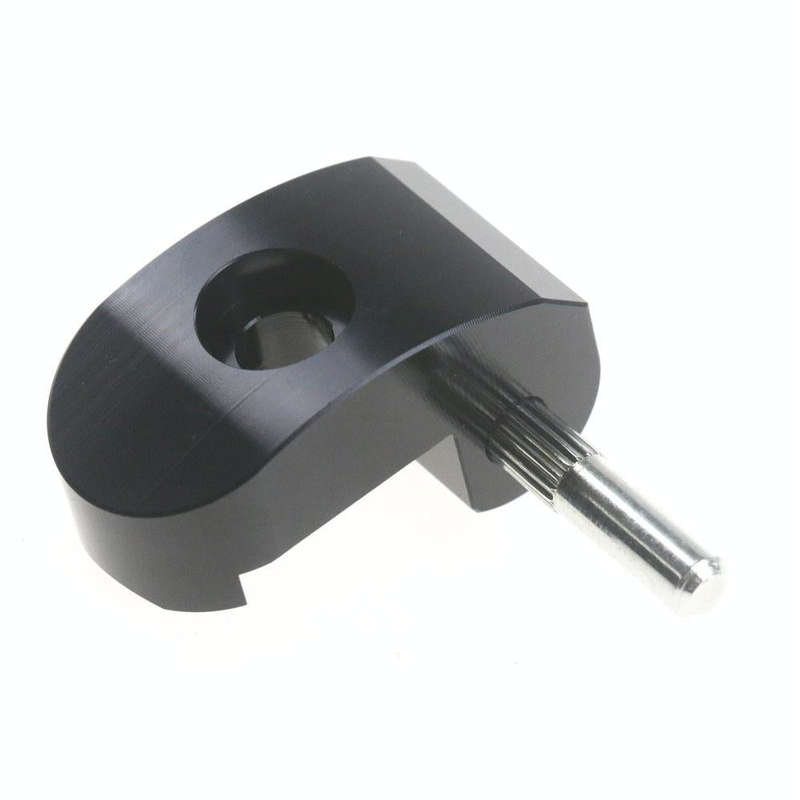 High-density Alloy Steel Electric Scooter Folding Hook for Xiaomi M365 / Pro,Style: Black+2 Dowel