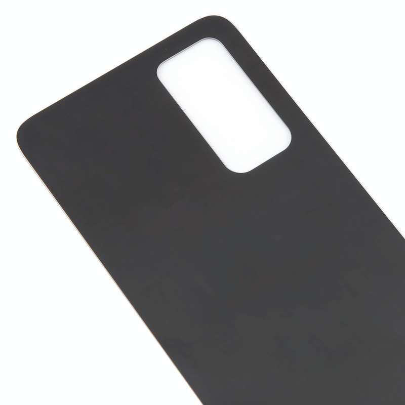 For Xiaomi 12 Lite Glass Battery Back Cover(Black)