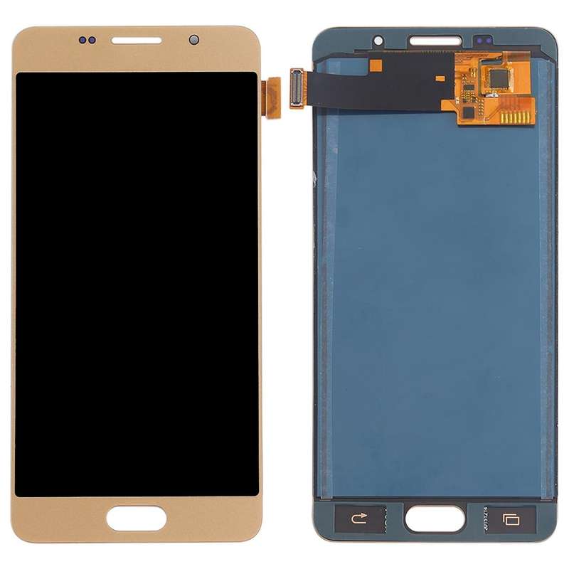 TFT LCD Screen for Galaxy A5 (2016) / A510 with Digitizer Full Assembly (Gold)